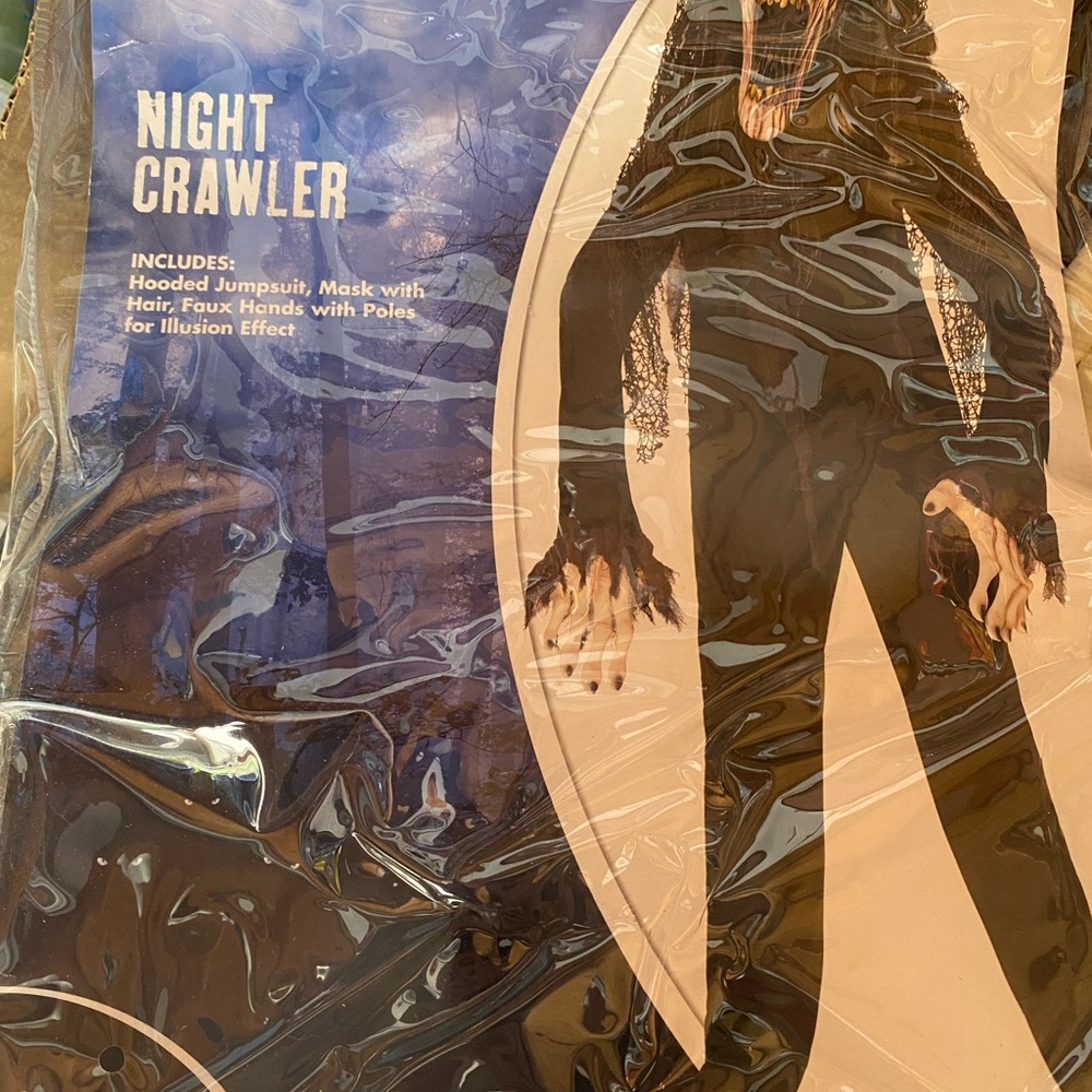 Spirit Night Crawler Kids Costume - Black and Brown